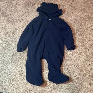 Baby fleece jumpsuit 3-6 months